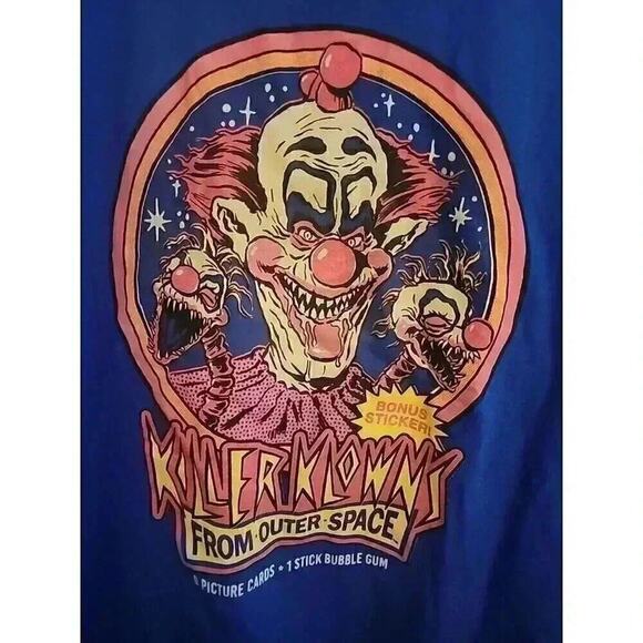 Killer Klowns From Outer Space Wax Pack T-Shirt Sz M NWT Excellent CR6 - Picture 1 of 5